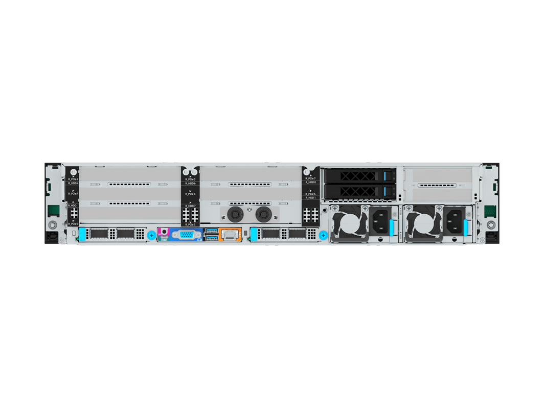 KR2280-X2 Rear 8PCIe 2SFF