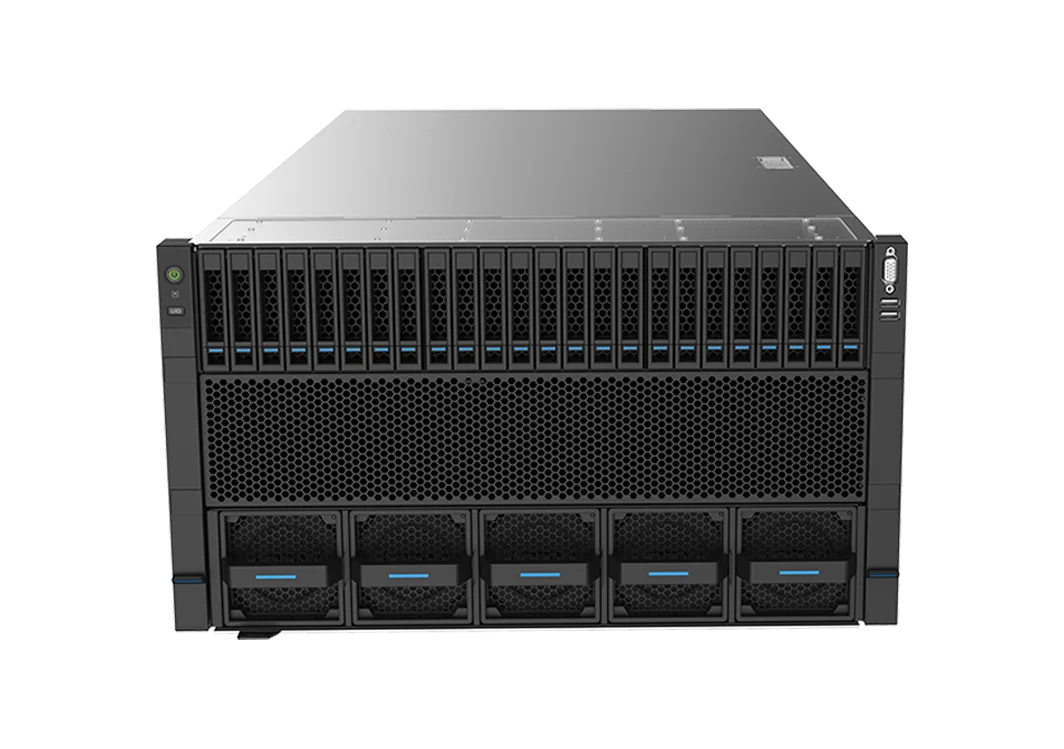 KR6268 | 6U 8-GPU AI Training Server with NVIDIA PCIe GPUs - Aivres